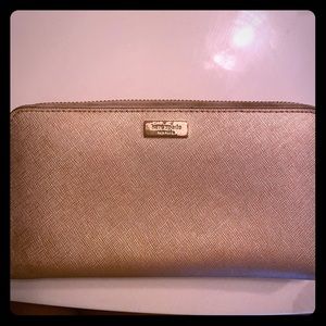 Kate Spade Rose Gold wallet